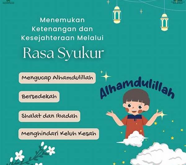 Pentingnya Rasa Syukur Dalam Kehidupan Sehari-hari