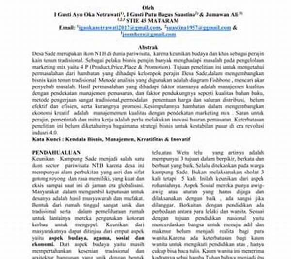 Pendekatan Kreatif Menghadapi Hambatan Pengembangan